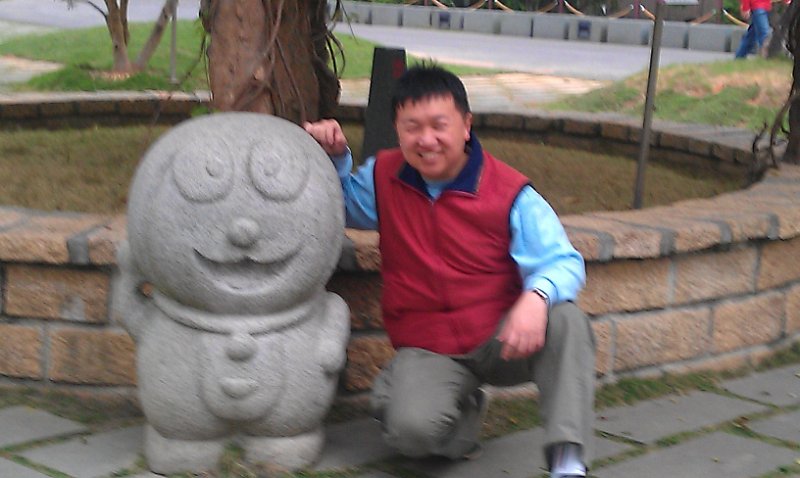 IMAG0061.jpg - 在大雄寶殿找不到,本以為是傳言而已,後來果然找到傳說中的小叮噹了